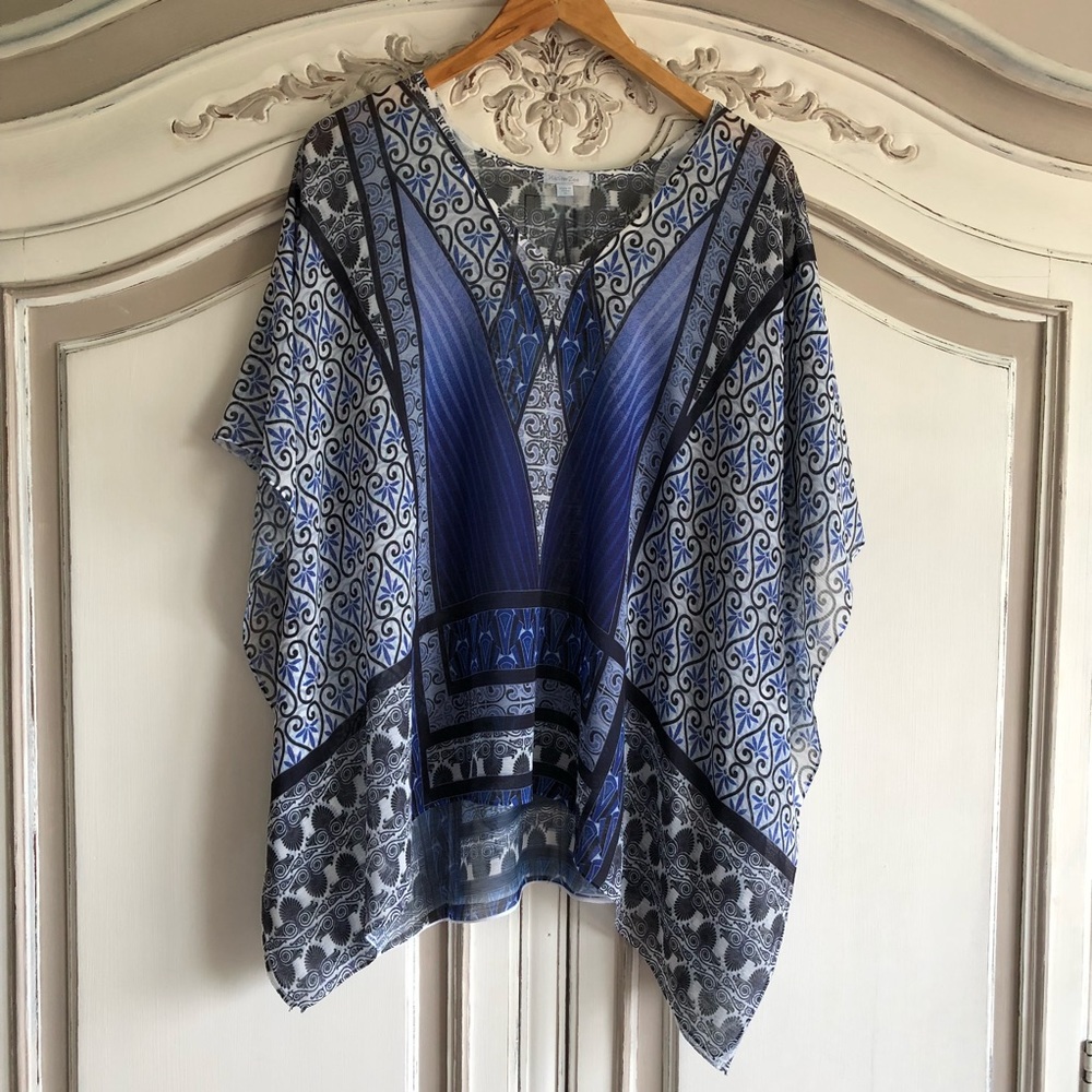 Harlow Zee swimsuit coverup/flows top